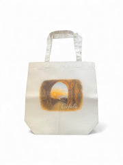 アートトートバッグ｜シチリア・チェファルーの夕景