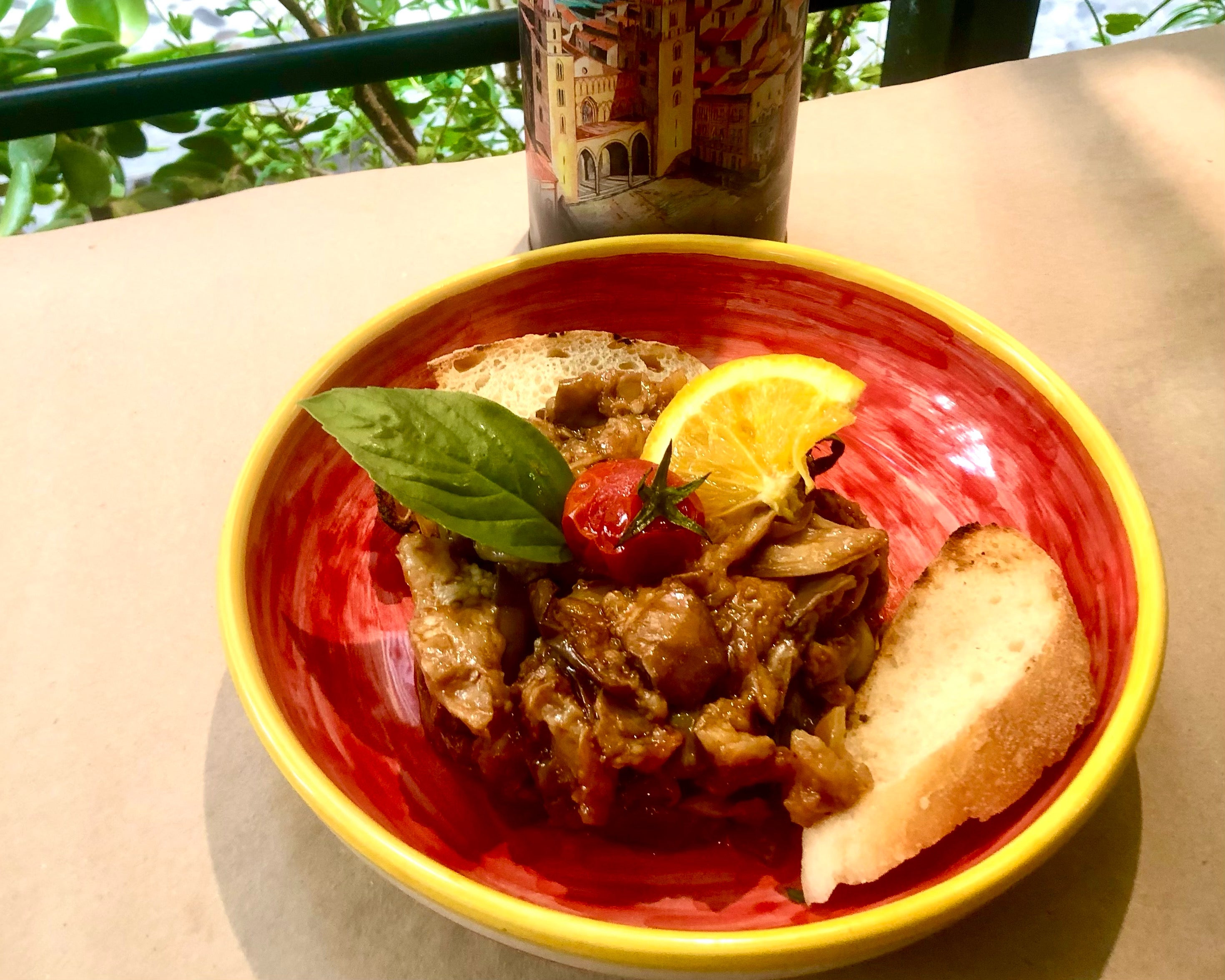 ディナープレート レモンレッド – ASSO DI COPPE