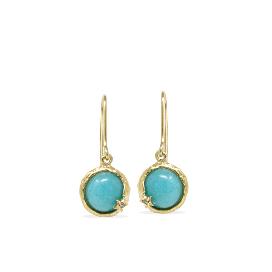 Amazonite Earrings (E-501)